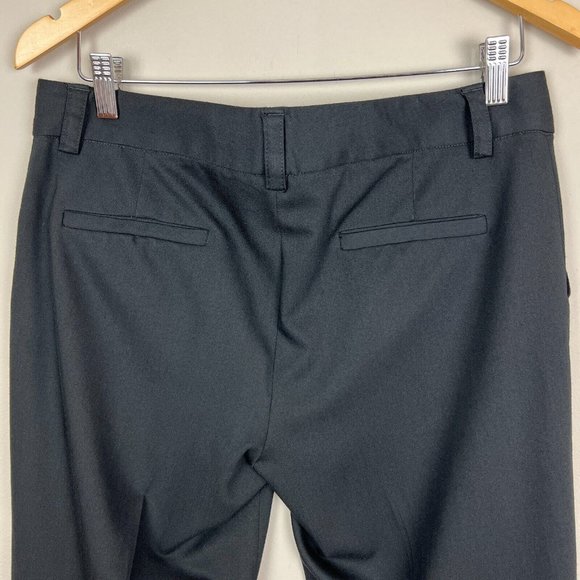 Alice Olivia Dress Pants Women 6 Black Trouser To Work Straight Leg Professional - Picture 13 of 14